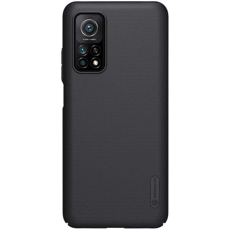 For Xiaomi Mi 10T / 10T Pro 5G NILLKIN Frosted Concave-convex Texture PC Protective Case(Black) - Xiaomi Cases by NILLKIN | Online Shopping South Africa | PMC Jewellery