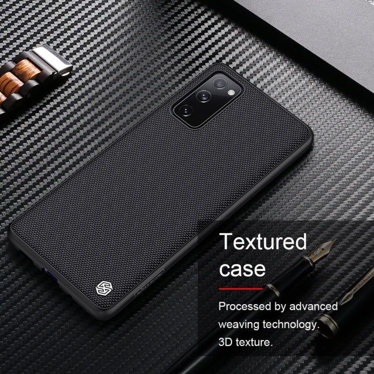 For Samsung Galaxy S20 FE NILLKIN Shockproof TPU + PC Textured Protective Case(Black) - Galaxy S20 FE Cases by NILLKIN | Online Shopping South Africa | PMC Jewellery