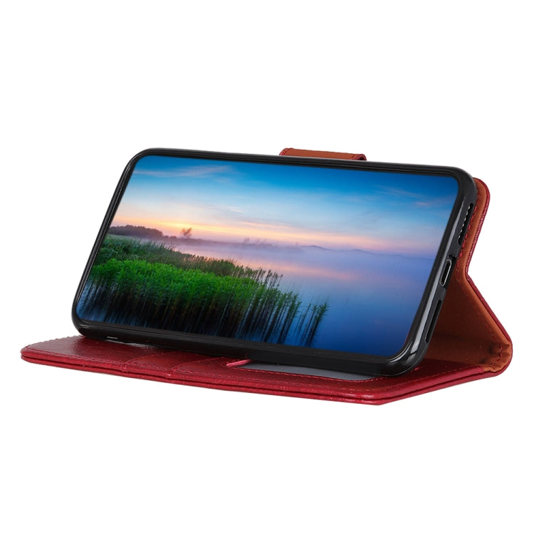 For Samsung Galaxy S30 Ultra / S21 Ultra Nappa Texture Horizontal Flip Leather Case with Holder & Card Slots & Wallet(Red) - Galaxy Phone Cases by PMC TechLife | Online Shopping South Africa | PMC TechLife | Buy Now Pay Later Mobicred