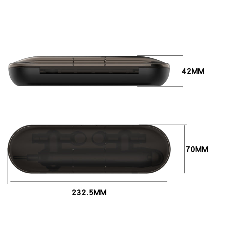 Electric Toothbrush Travel Storage Box Charging Case for Braun Oral B D16 / D20 / P2000 / P3000 / P4000 - free shipping - PMC TechLife - Order now!