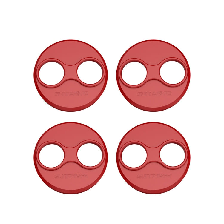 Sunnylife Dust-proof Waterproof Aluminum Alloy Motor Cover for DJI Mini 3 Pro/Mavic Mini/Mini SE(Red) - Other by PMC TechLife | Online Shopping South Africa | PMC TechLife | Buy Now Pay Later Mobicred