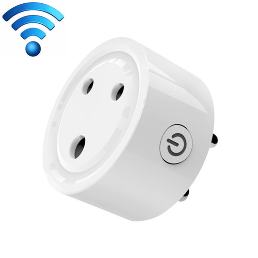 10A Mini Smart WiFi Socket Small South Africa / India Plug Remote Control Timer Switch Electrical Power Adapter with Alexa - Smart Socket by PMC Jewellery | Online Shopping South Africa | PMC Jewellery