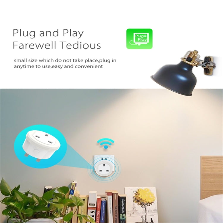 NEO NAS-WR03W WiFi UK Smart Power Plug,with Remote Control Appliance Power ON/OFF via App & Timing function - International Plug Adaptor by PMC Jewellery | Online Shopping South Africa | PMC Jewellery