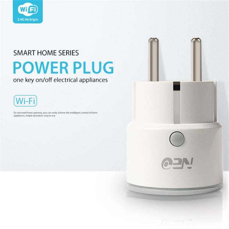 NEO NAS-WR01W WiFi EU Smart Power Plug,with Remote Control Appliance Power ON/OFF via App & Timing function - International Plug Adaptor by NEO | Online Shopping South Africa | PMC Jewellery