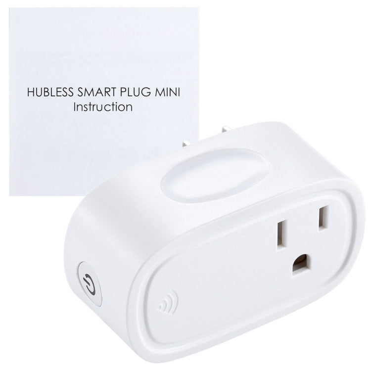 JH-G09U 15A 2.4GHz WiFi Control Hubless Smart Home Power Socket Works with Alexa  & Google Home, AC 100-240V, US Plug (White) - Smart Socket by PMC Jewellery | Online Shopping South Africa | PMC Jewellery