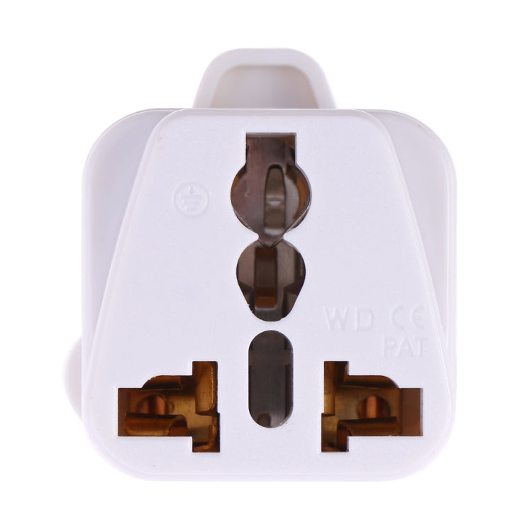 Portable Universal Socket to (Large) South Africa Plug Power Adapter Travel Charger (White) - Plug Adaptor by PMC TechLife | Online Shopping South Africa | PMC TechLife