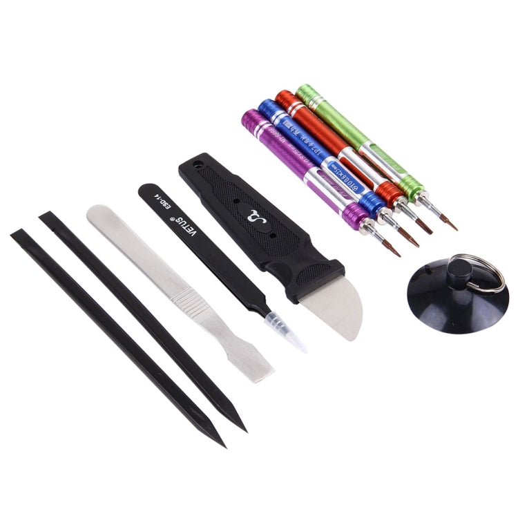 Appropriative Professional Screwdriver Repair Open Tool Kit with Roll Leather Bag For iPhone 7 & 7 Plus - Tool Kits by PMC Jewellery | Online Shopping South Africa | PMC Jewellery