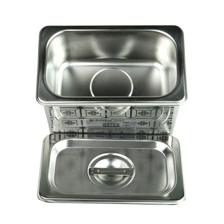 BAKU BK-3050 35W / 50W Adjustable 0.8L LCD Display Ultrasonic Cleaner, AC 220V - free shipping - PMC TechLife - Order now!