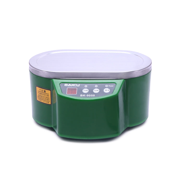 BAKU BK-9050 30W / 50W Adjustable 0.6L LCD Display Ultrasonic Cleaner, AC 110V(Green) - free shipping - PMC TechLife - Order now!