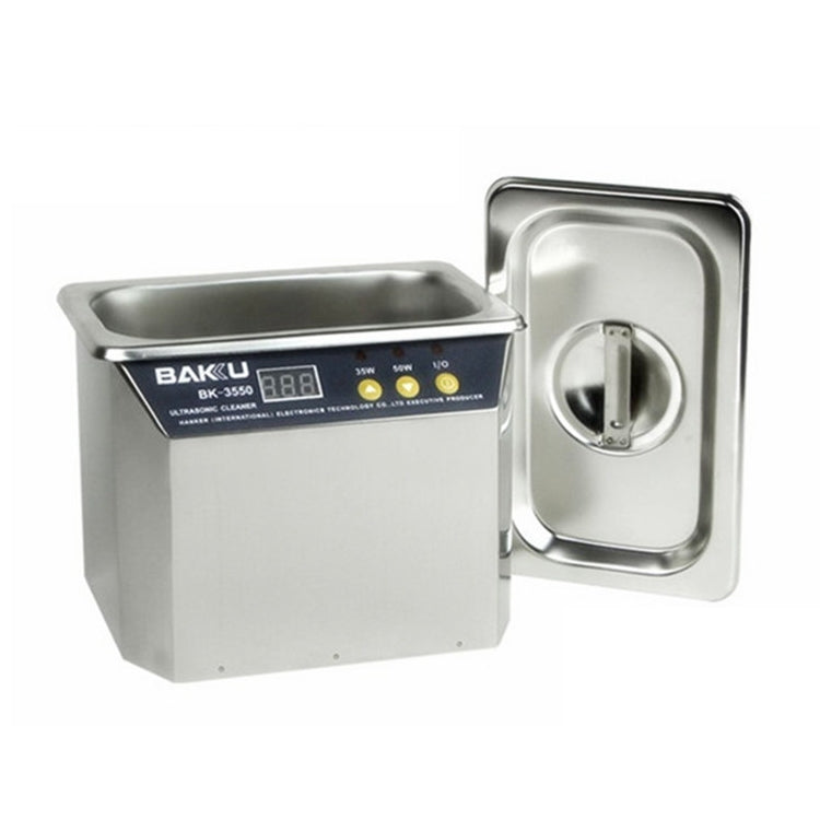 BAKU BK-3550 35W / 50W Adjustable 0.8L LCD Display Ultrasonic Cleaner, AC 220V, EU Plug - free shipping - PMC TechLife - Order now!