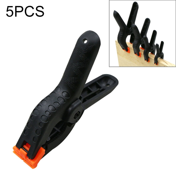 5 PCS Woodworking Photo Studio Photography Backdrop Nylon Clip Support Spring Clamp, Length: 117mm - free shipping - PMC TechLife - Order now!