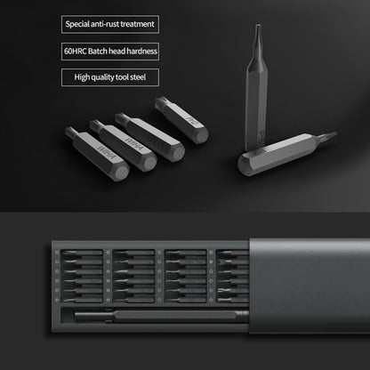 Original Xiaomi Mijia Wiha Daily Use Screwdriver Kit 24 in 1 Precision Magnetic Bits Aluminum Box Mijia Wiha Screw Driver Set - Screwdriver by Xiaomi | Online Shopping South Africa | PMC Jewellery