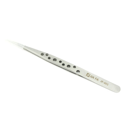 JIAFA JF-601 High-strength Straight Tip Tweezers(Silver) - Tweezers by JIAFA | Online Shopping South Africa | PMC Jewellery