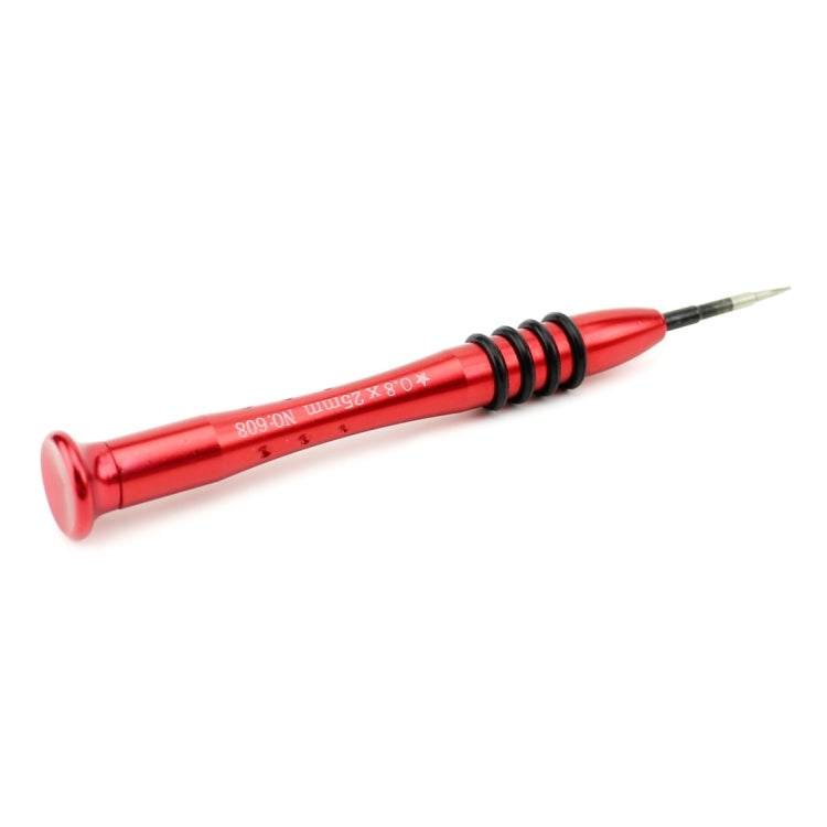 JIAFA JF-668 0.8 Pentalobe 0.8 Screwdriver for iPhone Charging Port Screws(Red) - Screwdriver by JIAFA | Online Shopping South Africa | PMC Jewellery