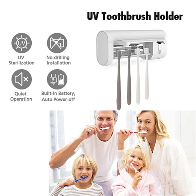 YJK086 Smart Home UV Ultraviolet Toothbrush Sterilizer (White) - Toothbrush Sanitizer by PMC TechLife | Online Shopping South Africa | PMC TechLife | Buy Now Pay Later Mobicred