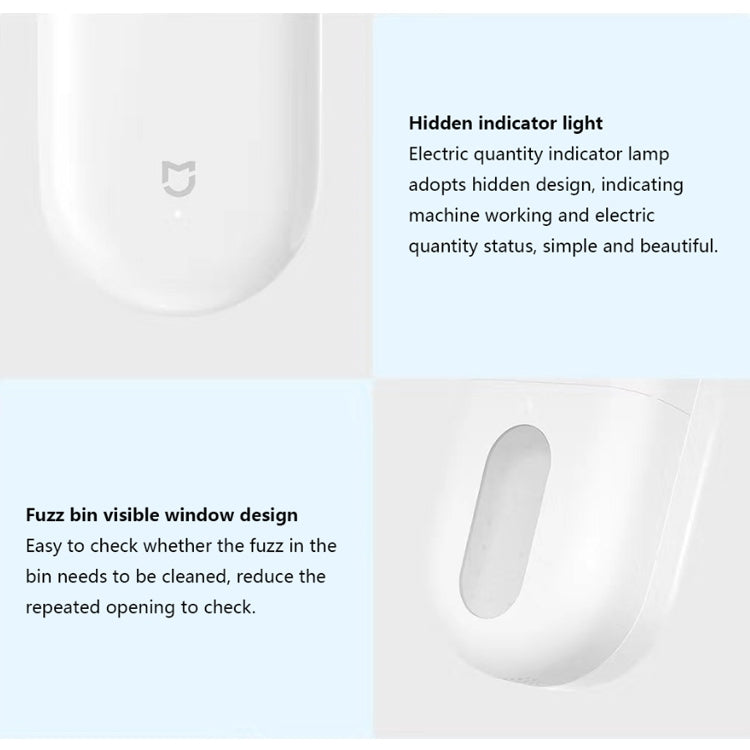 Original Xiaomi Mijia Mini Portable Shaver Wool Ball USB Charging Hair Remover Electric Lint Trimmer - free shipping - PMC TechLife - Order now!