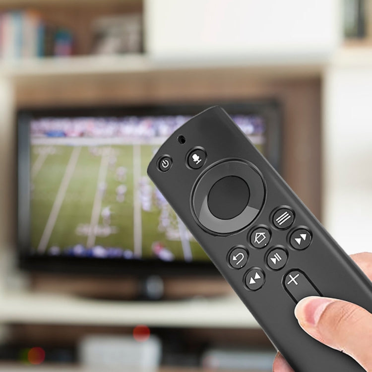 Non-slip Texture Washable Silicone Remote Control Cover for Amazon Fire TV Remote Controller (Red) - Remote Control Covers by PMC TechLife | Online Shopping South Africa | PMC TechLife