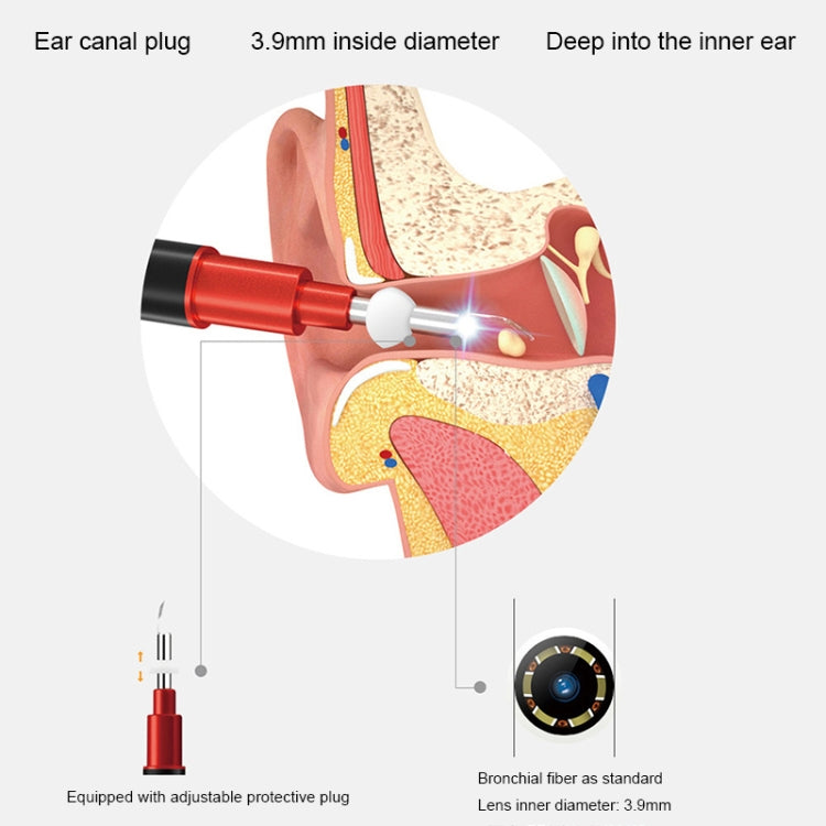 Bebird B1 Intelligent HD Visual Ear Cleaner Earwax Tool, Standard Version(Silver) - Ear Care Tools by Bebird | Online Shopping South Africa | PMC Jewellery