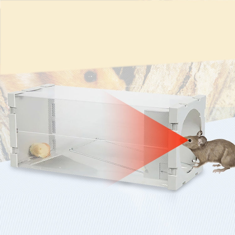Door Humane Animal Live Cage, Rat, Mouse and More Small Rodents PP Material Transparent Cage Trap - Traps by PMC TechLife | Online Shopping South Africa | PMC TechLife | Buy Now Pay Later Mobicred