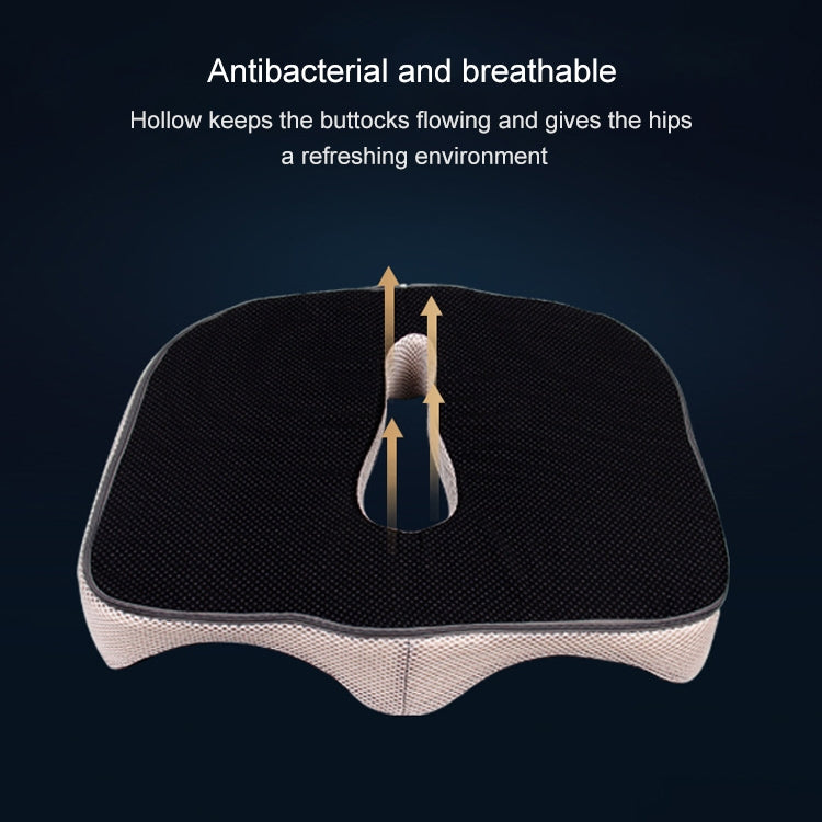 Office Chair Cushion Buttock Coccygeal Orthodontic Cushion, Size: 45x38x13cm - free shipping - PMC TechLife - Order now!