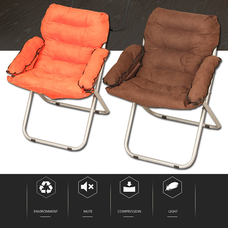 Creative Lazy Folding Sofa Living Room Single Sofa Chair Tatami Lounge Chair with Footrest / Pillow(Grey) - Chairs by PMC TechLife | Online Shopping South Africa | PMC TechLife | Buy Now Pay Later Mobicred