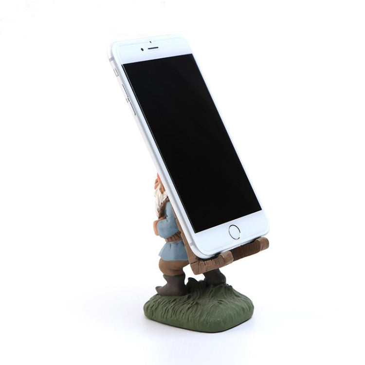 Keepwood KW-0111B Santa Claus Dwarf Shape Creative Desktop Mobile Phone Holder Bracket - Desktop Holder by Keepwood | Online Shopping South Africa | PMC Jewellery