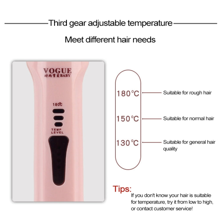 Wireless Mini USB Rechargeable Hair Straightener Hair Curler Double Purpose Hair Splint(White) - free shipping - PMC TechLife - Order now!