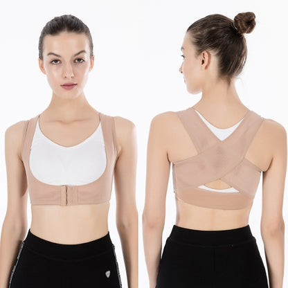 Women Ultrathin Kyphosis Correction Shoulder Support Tight-fitting Orthopedic Belt, Size:M(Flesh Color) - Corrector by PMC Jewellery | Online Shopping South Africa | PMC Jewellery