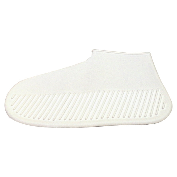 Waterproof Antiskid Silicone Outdoor Rainboots Shoes Cover, Size: S (25-33)(White) - Rainshoes & Shoe Covers by PMC TechLife | Online Shopping South Africa | PMC TechLife | Buy Now Pay Later Mobicred