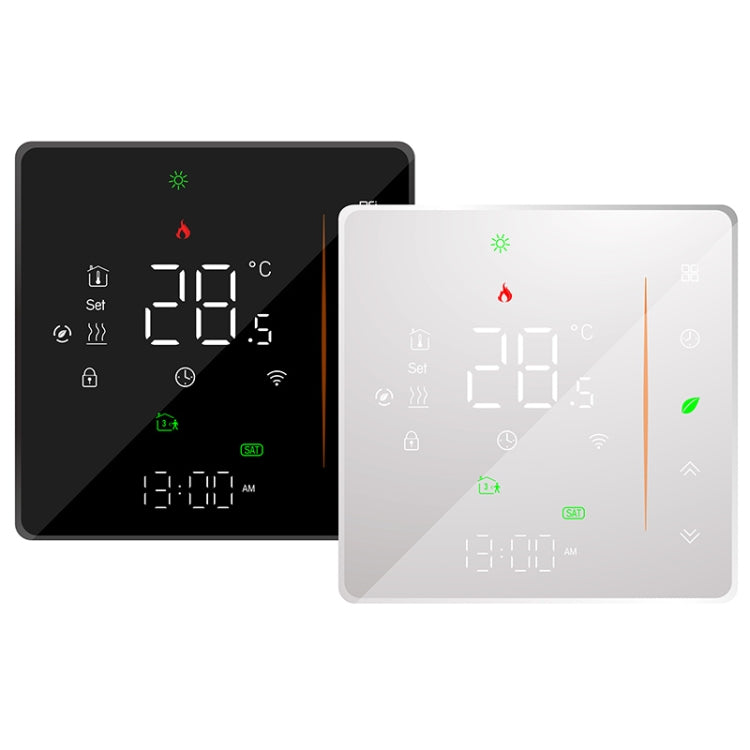 BHT-006GBLW 95-240V AC 16A Smart Home Heating Thermostat for EU Box, Control Electric Heating with Only Internal Sensor & External Sensor & WiFi Connection (White) - Thermostat & Thermometer by PMC Jewellery | Online Shopping South Africa | PMC Jewellery