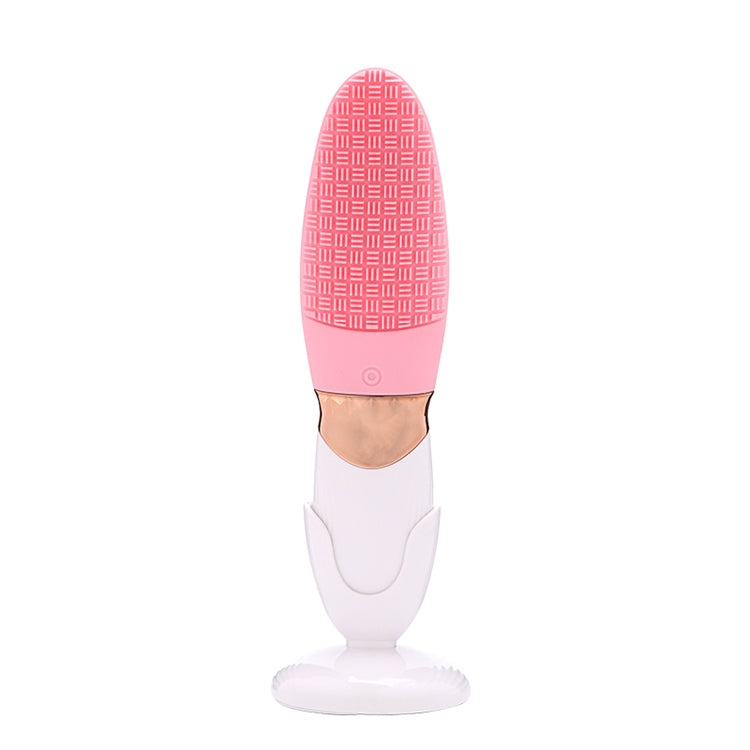 CNaier AE-618 Battery-powered Silicone Acoustic Wave Face Skin Care Electric Facial Cleanser (Pink) - free shipping - PMC TechLife - Order now!