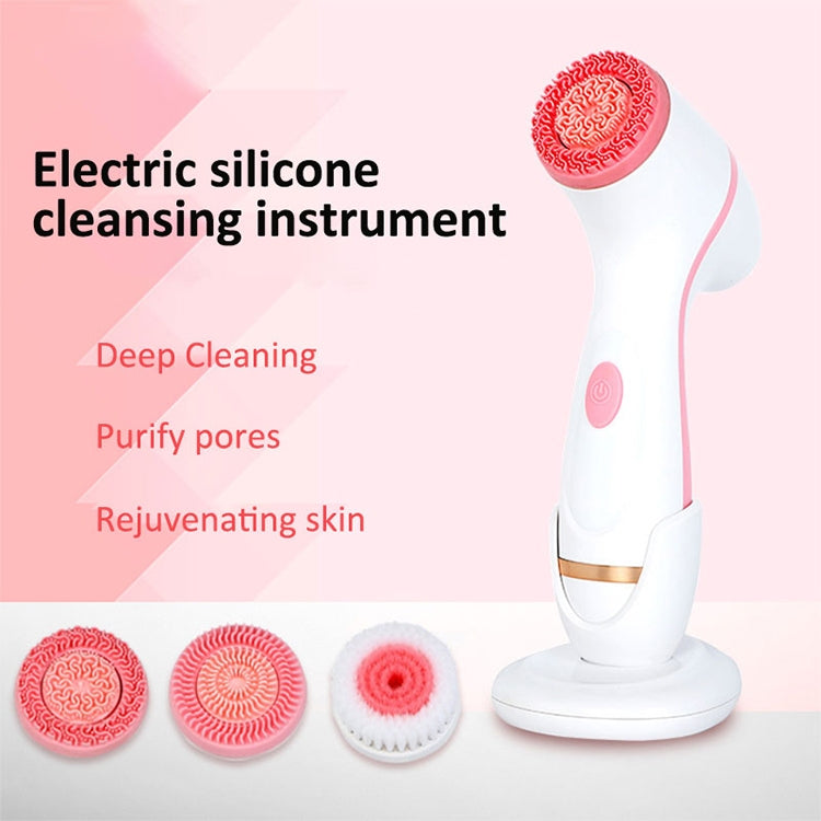 CNaier AE-868 Battery-powered Silicone Ultrasonic Vibration Face Skin Care Electric Facial Cleanser (Blue) - free shipping - PMC TechLife - Order now!