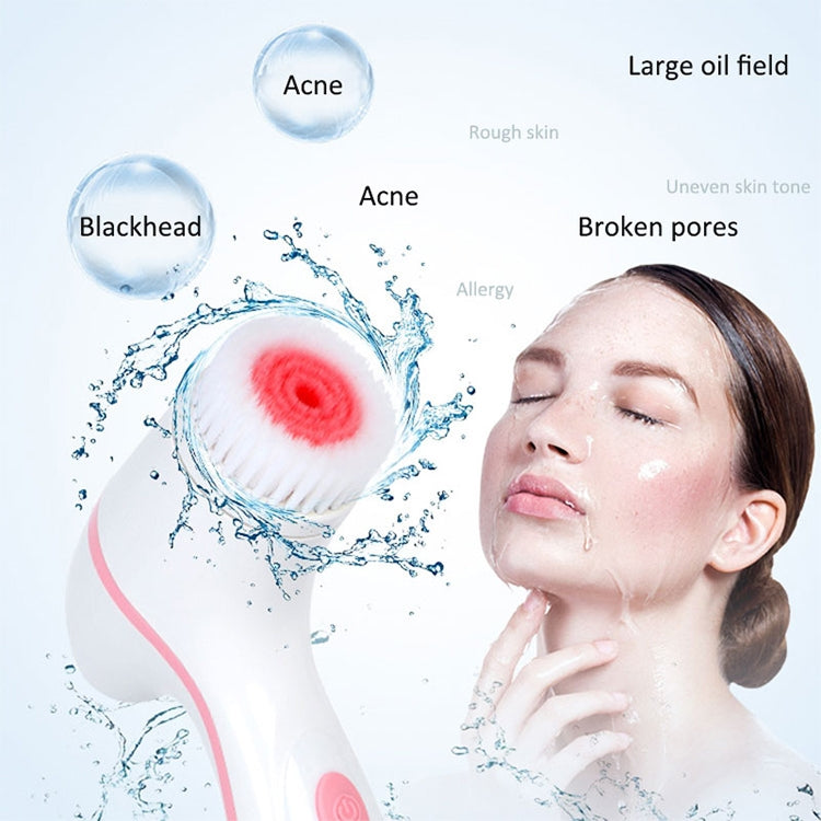 CNaier AE-868 Battery-powered Silicone Ultrasonic Vibration Face Skin Care Electric Facial Cleanser (Blue) - free shipping - PMC TechLife - Order now!