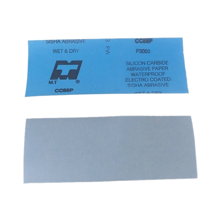 10pcs Grit 8000 Wet And Dry Polishing Grinding Sandpaper���Size: 23 x 9cm (Blue) - free shipping - PMC TechLife - Order now!