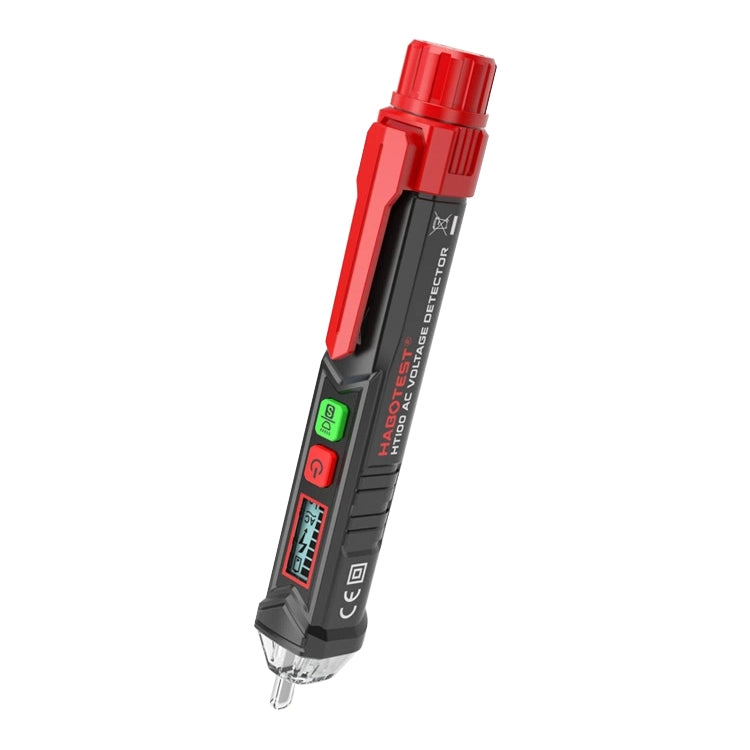 HABOTEST HT100 High-sensitivity LCD Digital Display Sound and Light Alarm Test Pen - Current & Voltage Tester by HABOTEST | Online Shopping South Africa | PMC TechLife | Buy Now Pay Later Mobicred