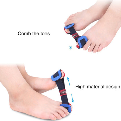 Big Toe Stretcher Corrector Feet Care Elastic Band Tensile Band(Blue) - Corrector by PMC Jewellery | Online Shopping South Africa | PMC Jewellery