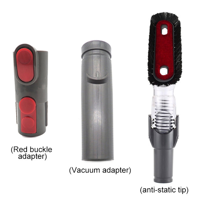 XD996 3 in 1 Handheld Tool Bendable Anti-static Suction Head Kits D931 D928 D907 for Dyson V6 / V7 / V8 / V9 / V10 Vacuum Cleaner - free shipping - PMC TechLife - Order now!