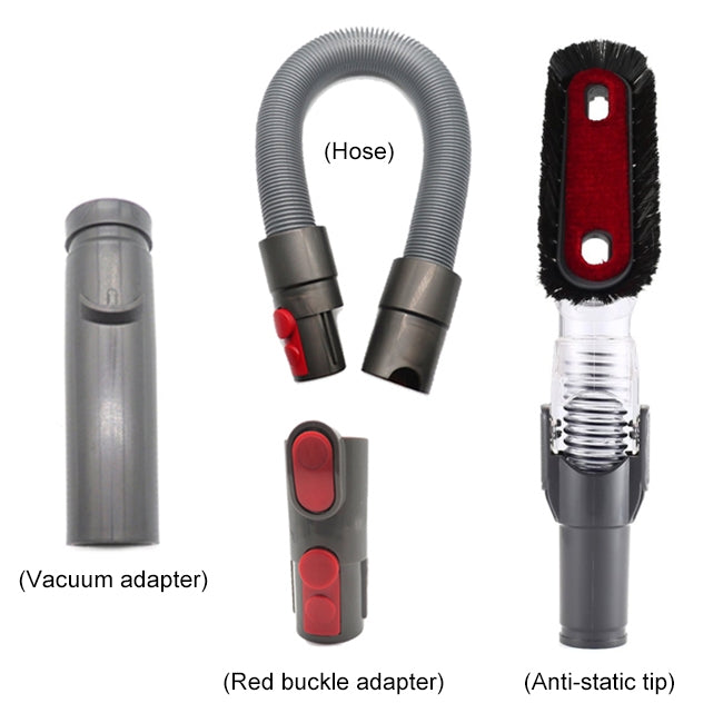 XD998 4 in 1 Handheld Tool Bendable Anti-static Suction Head Kits D931 D928 D918 D907 for Dyson V6 / V7 / V8 / V9 / V10 Vacuum Cleaner - free shipping - PMC TechLife - Order now!