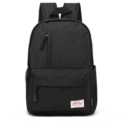 Universal Multi-Function Canvas Laptop Computer Shoulders Bag Leisurely Backpack Students Bag, Big Size: 42x29x13cm, For 15.6 inch and Below Macbook, Samsung, Lenovo, Sony, DELL Alienware, CHUWI, ASUS, HP(Black) - Backpack by PMC Jewellery | Online Shopping South Africa | PMC Jewellery