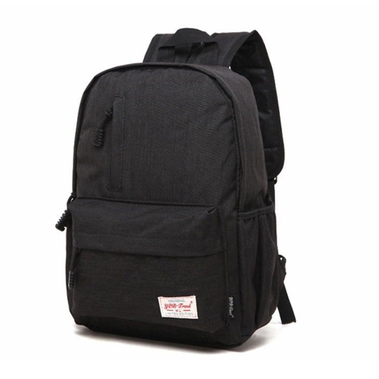 Universal Multi-Function Canvas Laptop Computer Shoulders Bag Leisurely Backpack Students Bag, Big Size: 42x29x13cm, For 15.6 inch and Below Macbook, Samsung, Lenovo, Sony, DELL Alienware, CHUWI, ASUS, HP(Black) - Backpack by PMC TechLife | Online Shopping South Africa | PMC TechLife