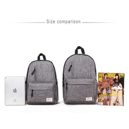 Universal Multi-Function Canvas Laptop Computer Shoulders Bag Leisurely Backpack Students Bag, Big Size: 42x29x13cm, For 15.6 inch and Below Macbook, Samsung, Lenovo, Sony, DELL Alienware, CHUWI, ASUS, HP(Magenta) - Backpack by PMC Jewellery | Online Shopping South Africa | PMC Jewellery