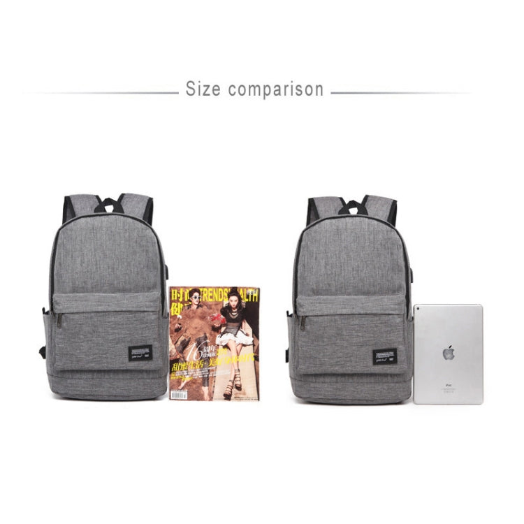 Universal Multi-Function Oxford Cloth Laptop Shoulders Bag Backpack with External USB Charging Port, Size: 45x31x16cm, For 15.6 inch and Below Macbook, Samsung, Lenovo, Sony, DELL Alienware, CHUWI, ASUS, HP(Blue) - Backpack by PMC TechLife | Online Shopping South Africa | PMC TechLife