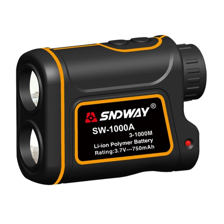 SNDWAY SW1000A Handheld Outdoor Waterproof Telescope Range Finder Distance Measurer, 1000m - Laser Rangefinder by SNDWAY | Online Shopping South Africa | PMC Jewellery