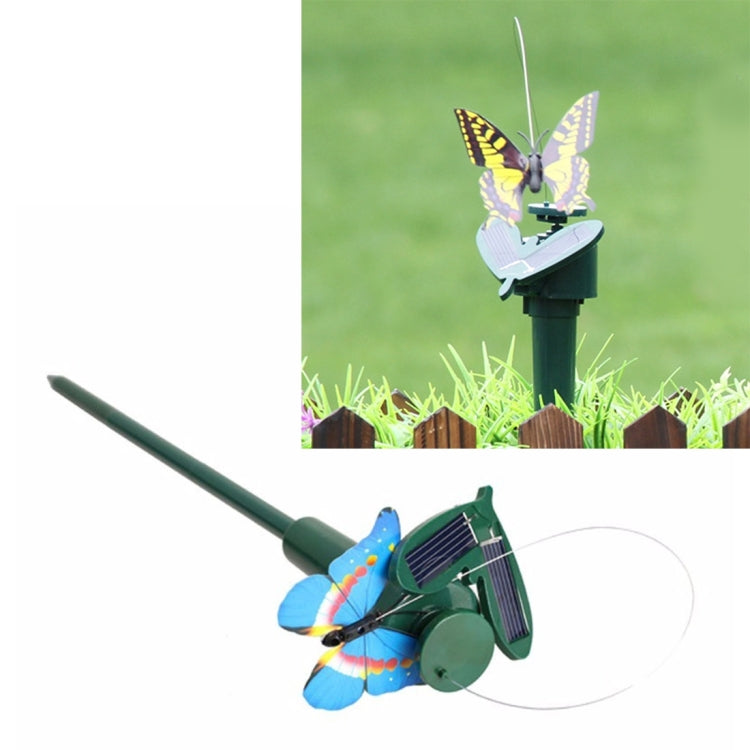 Solar Powered Electric Rotating Butterfly Hummingbird Decorative Fly Simulation Butterfly Pet Funny Toy Gardening Pastoral Decoration Toys - free shipping - PMC TechLife - Order now!