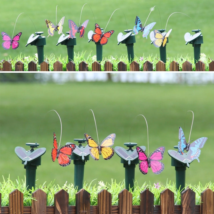Solar Powered Electric Rotating Butterfly Hummingbird Decorative Fly Simulation Butterfly Pet Funny Toy Gardening Pastoral Decoration Toys - free shipping - PMC TechLife - Order now!