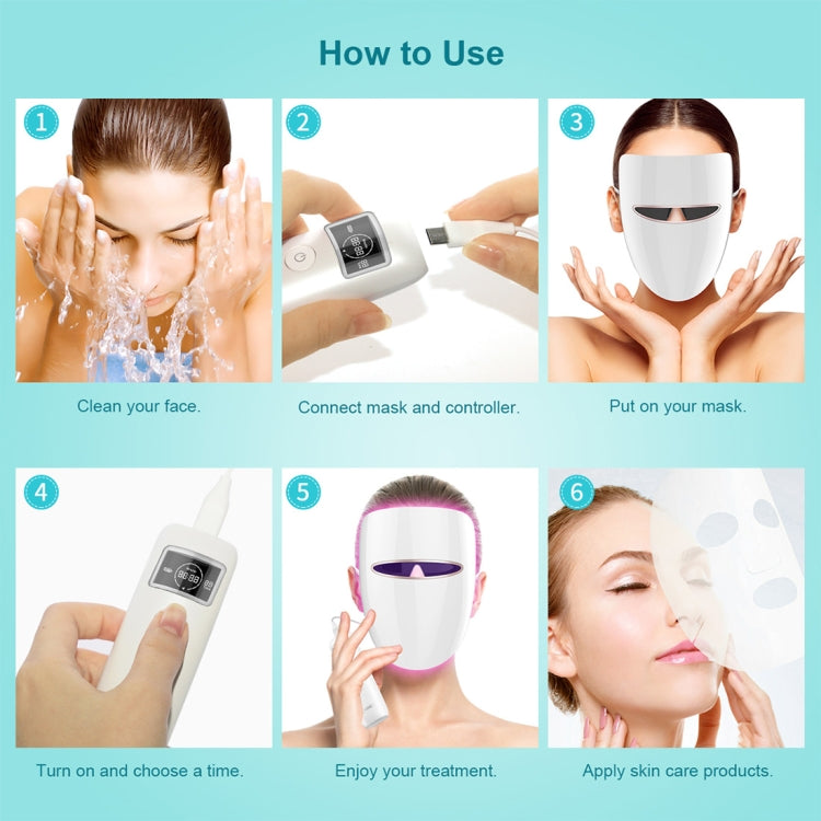 Xpreen  Blue & Red Light Therapy Acne Treatment Face Mask - free shipping - PMC TechLife - Order now!