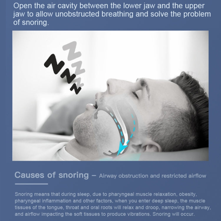 YJK100 Silicone + ABS Stop Snoring Device Anti Snore (White) - Anti Snoring Tools by PMC TechLife | Online Shopping South Africa | PMC TechLife