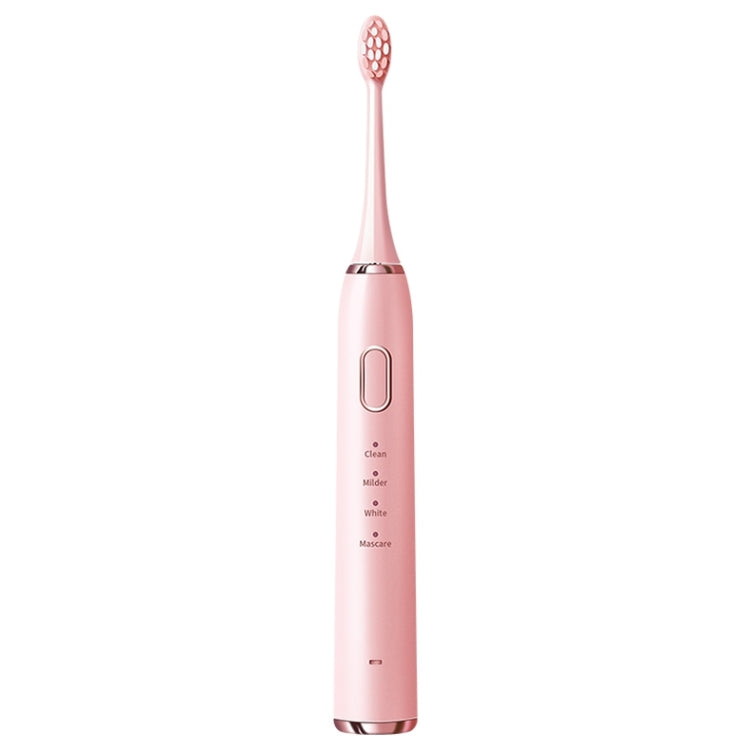 Original Lenovo B002.1-C2 USB Charging Wireless Sonic Electric Toothbrush with 5 Antibacterial Brush Heads, Luxury Version(Pink) - Toothbrushes by Lenovo | Online Shopping South Africa | PMC Jewellery