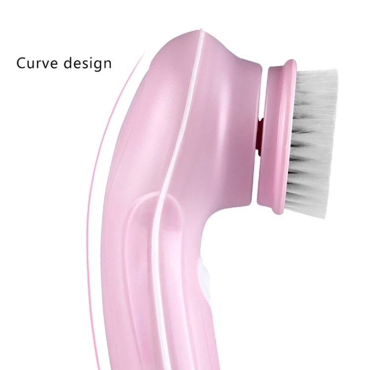 3 in 1 USB Charging Electronic Cleaning Face Beauty Instrument Pores Nose Blackhead Facial Cleansing Brush (Pink) - Cleanser by PMC TechLife | Online Shopping South Africa | PMC TechLife