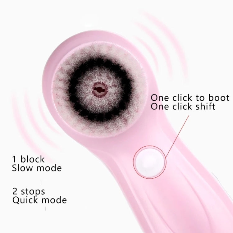 3 in 1 USB Charging Electronic Cleaning Face Beauty Instrument Pores Nose Blackhead Facial Cleansing Brush (Blue) - Cleanser by PMC TechLife | Online Shopping South Africa | PMC TechLife